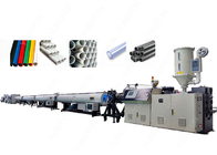 High Capacity Control Extrusion Pvc Pipe Manufacturing Equipment With Twin Screw